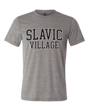 "Slavic Village" Neighborhood Design on Gray - Only in Clev