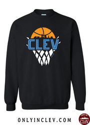 "Vintage Net Retro 90's" Design on Black - Only in Clev