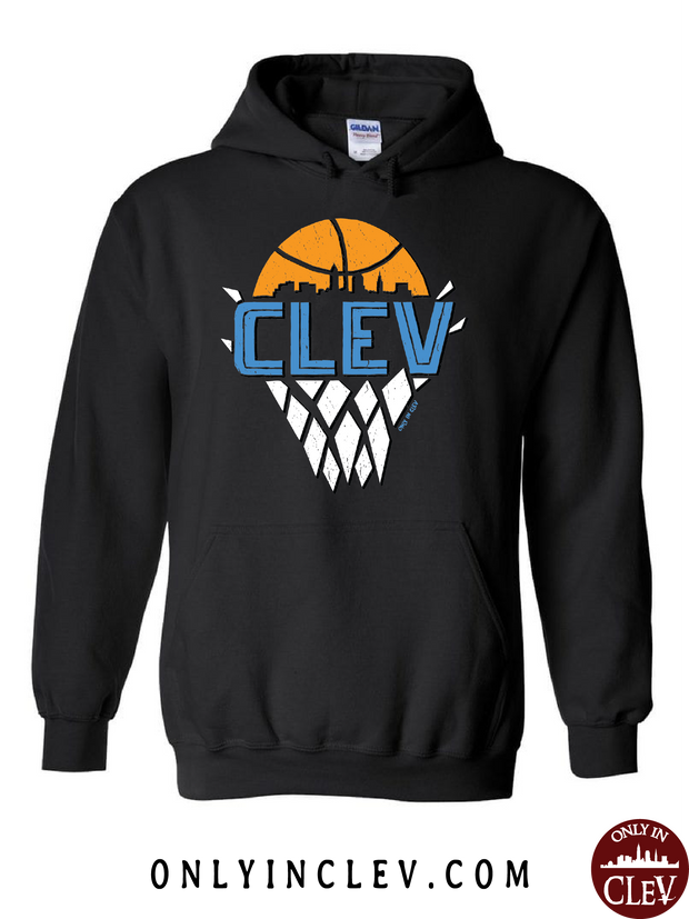 "Vintage Net Retro 90's" Design on Black - Only in Clev