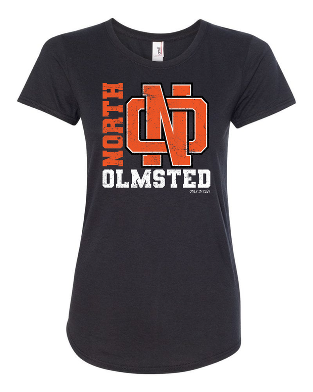 "North Olmsted" Design on Black