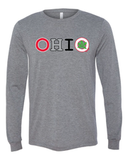 "Colorful Ohio" Design on Gray - Only in Clev