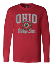 "Ohio Buckeye State" Design on Red - Only in Clev