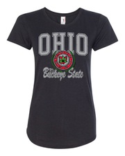 "Ohio Buckeye State" Design on Black - Only in Clev