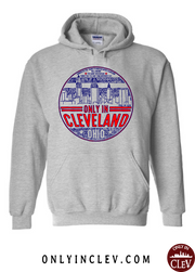 "Only in Cleveland" Design on Gray - Only in Clev