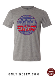 "Only in Cleveland" Design on Gray - Only in Clev