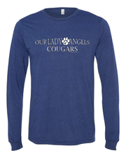 "Our Lady of Angels Cougars" Design on Gray - Only in Clev