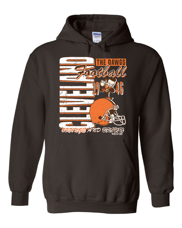 "Old School Vintage Design" on Brown