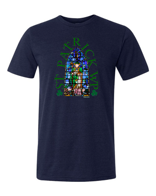 St Patrick WP" Irish Design on Navy