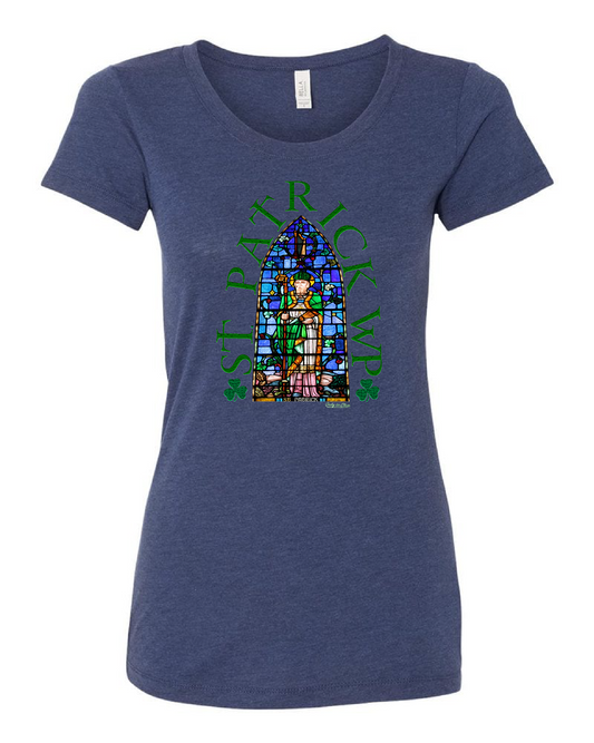 St Patrick WP" Irish Design on Navy