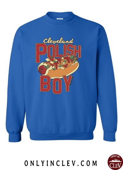 Cleveland Polish Boy Crewneck Sweatshirt - Only in Clev