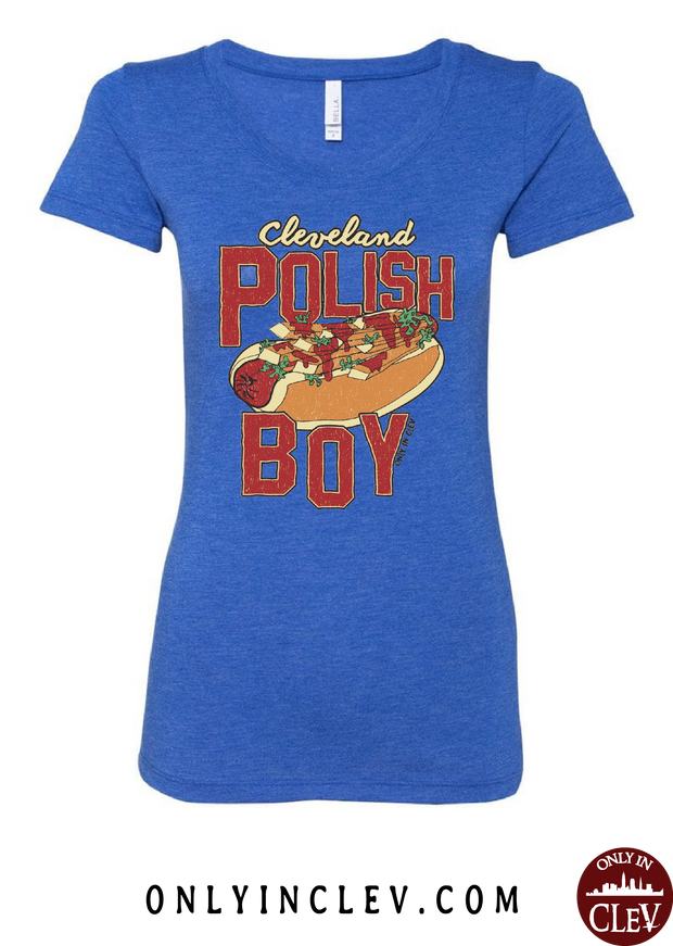 Cleveland Polish Boy Womens T-Shirt - Only in Clev