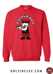 "Polish Boy" Design on Red - Only in Clev