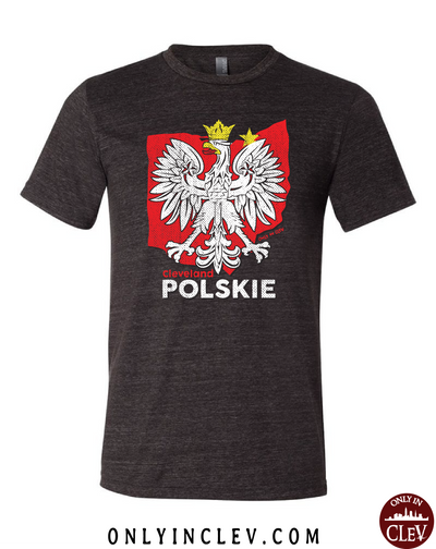 "Polskie" Design on Black - Only in Clev