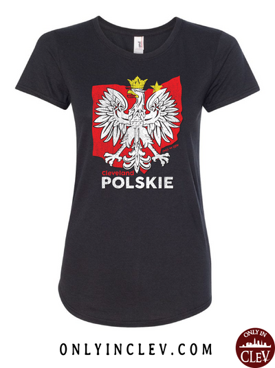 Cleveland Polskie Womens T-Shirt - Only in Clev