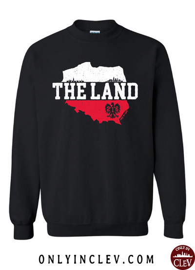 The Land - Poland & Cleveland Crewneck Sweatshirt - Only in Clev