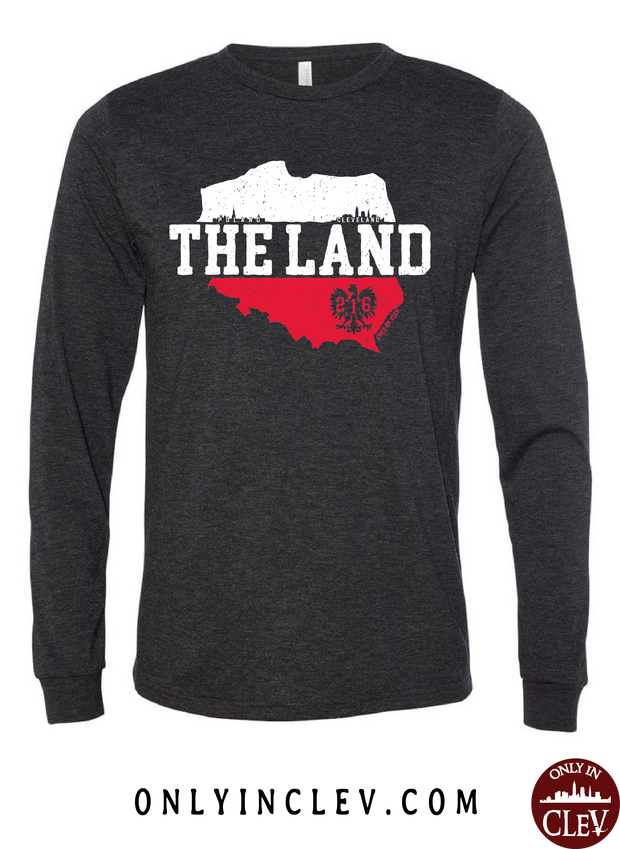 The Land - Poland & Cleveland Long Sleeve T-Shirt - Only in Clev