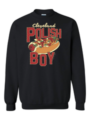 "Cleveland Polish Boy" on Black