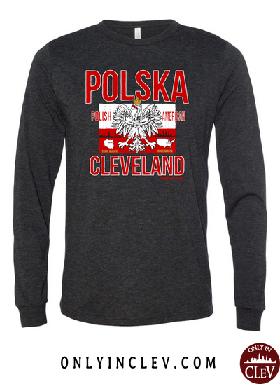 Cleveland Polska Long Sleeve T-Shirt - Only in Clev