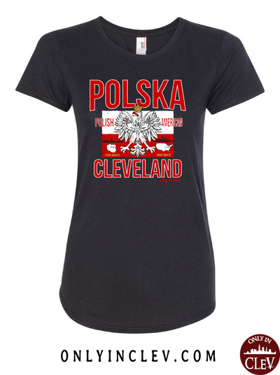 Cleveland Polska Womens T-Shirt - Only in Clev