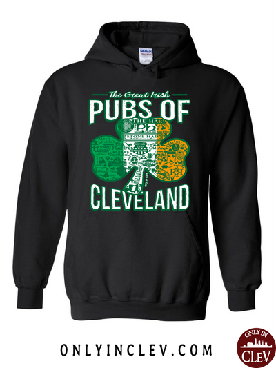 Cleveland Irish Pubs Hoodie - Only in Clev
