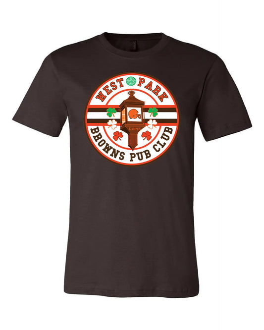 West Park Browns Pub Club - Only in Clev 3XL-Brown-Short-Sleeve