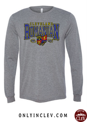 "Cleveland Romanian" Design on Gray - Only in Clev