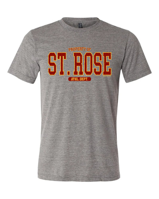 Property of "St. Rose" Design" on Gray - Only in Clev
