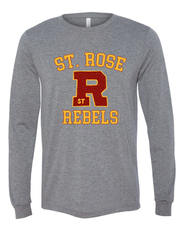 "St. Rose Rebels" Design" on Gray - Only in Clev