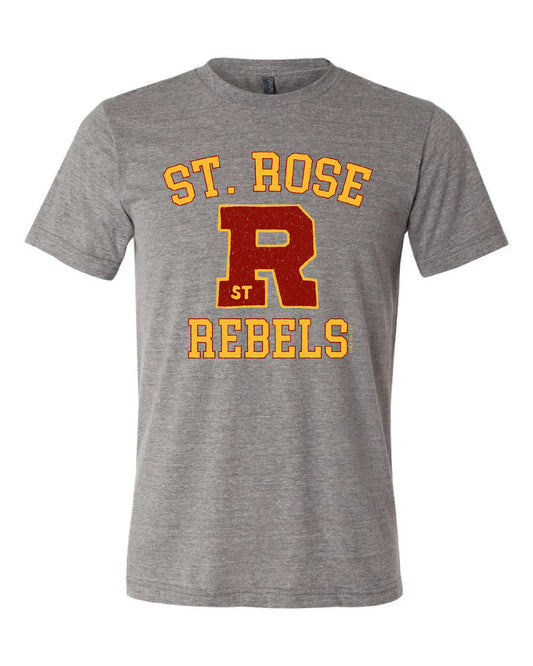 "St. Rose Rebels" Design" on Gray - Only in Clev