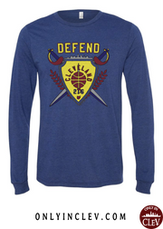 "Defend Cleveland"  Design on Navy - Only in Clev