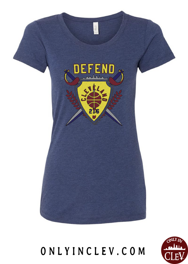 "Defend Cleveland"  Design on Navy - Only in Clev