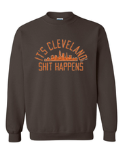 It's Cleveland "Shit Happens" on Brown - Only in Clev