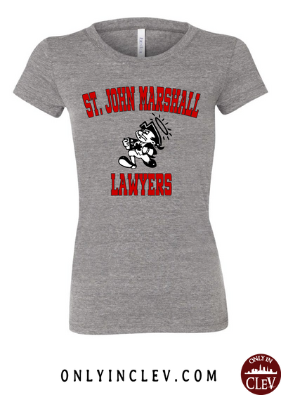 St. John Marshall Womens T-Shirt - Only in Clev