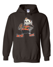 "Cleveland Skeleton Elf" on Brown