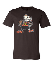 "Cleveland Skeleton Elf" on Brown