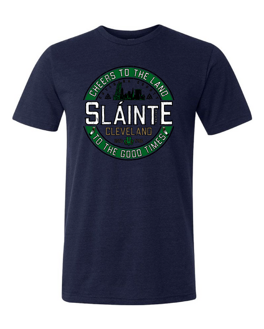 "Slainte" design on Navy