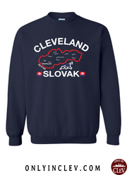 "Cleveland Slovak" Design on Navy - Only in Clev