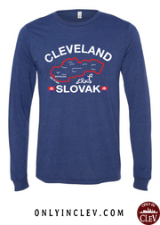 "Cleveland Slovak" Design on Navy - Only in Clev
