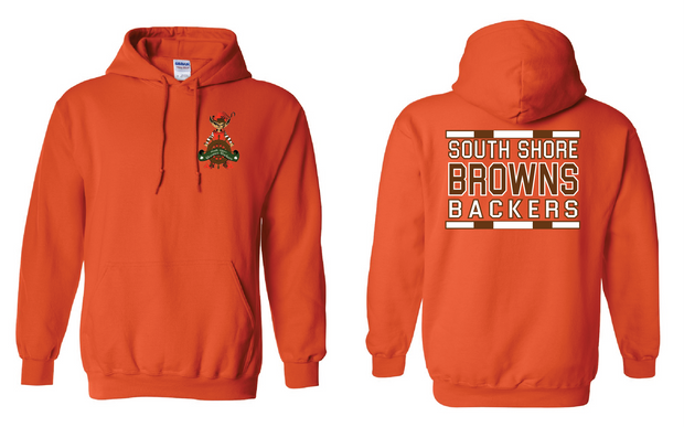 "South Shore Backers" Design on Orange