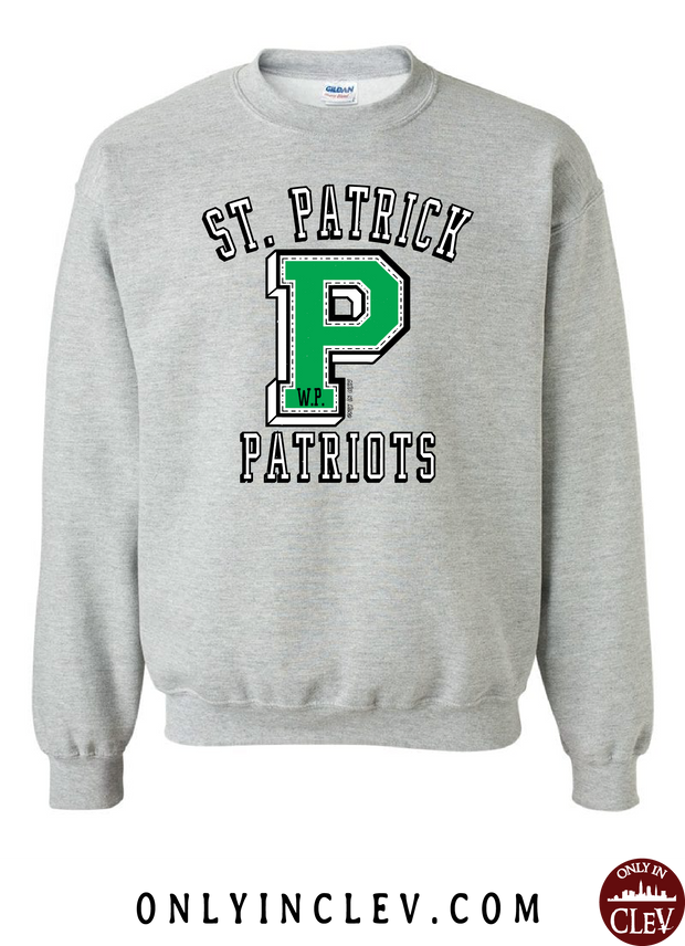 St. Patrick Patriots Crewneck Sweatshirt - Only in Clev