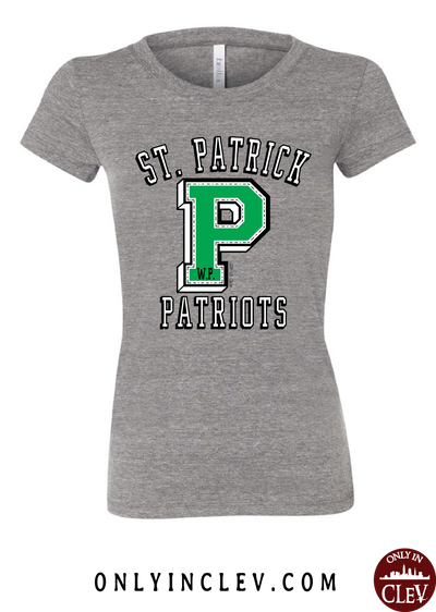 St. Patrick Patriots Womens T-Shirt - Only in Clev