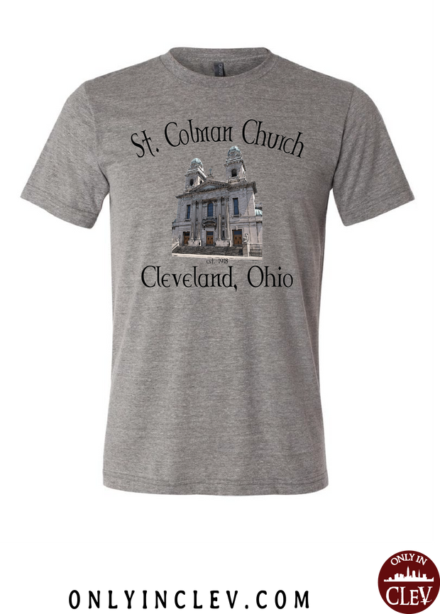 St. Colman Church T-Shirt - Only in Clev