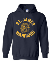 "St. James Warrior " Design on Navy - Only in Clev