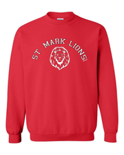 "St. Mark Lions" Design on Red - Only in Clev