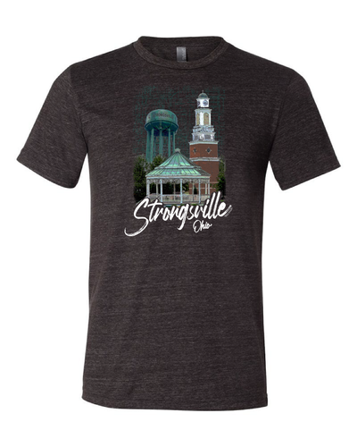 "Strongsville" Design on Black