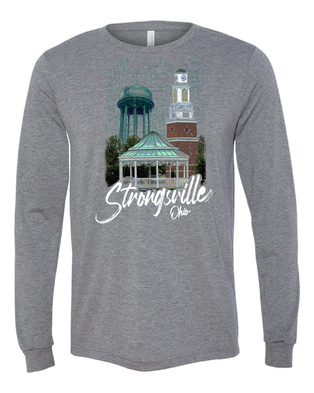 "Strongsville" Design on Gray
