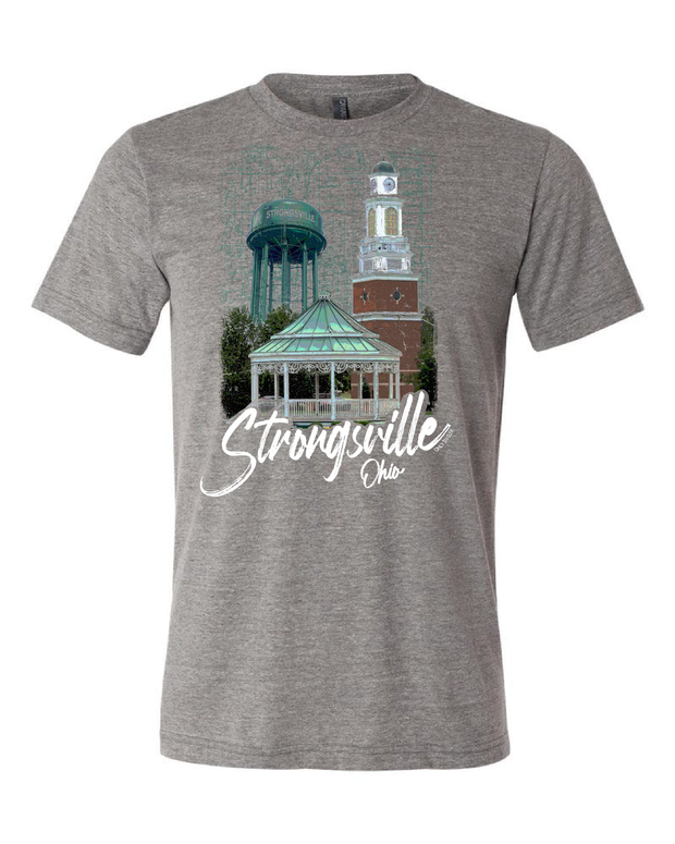 "Strongsville" Design on Gray