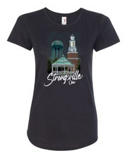 "Strongsville" Design on Black