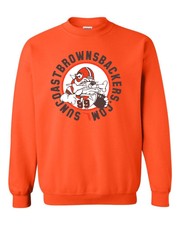 "Suncoast Browns Backers" Design on Orange