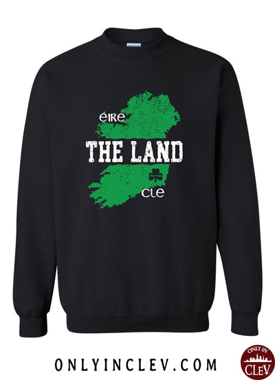 The Land - Ireland & Cleveland Crewneck Sweatshirt - Only in Clev